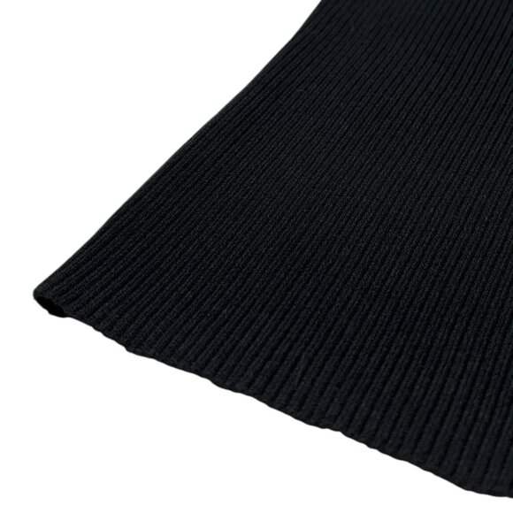 CHANEL Vintage 05P CC Logo Summer Knit Tank Top #38 Rib Round Neck [105407] - Picture 8 of 10